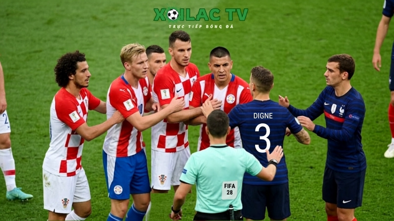 Pháp liên tục vị Paraguay chơi xấu ở vòng 1/8